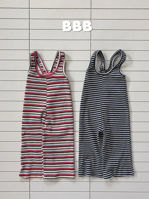 Little Foxx – Stripe Overalls