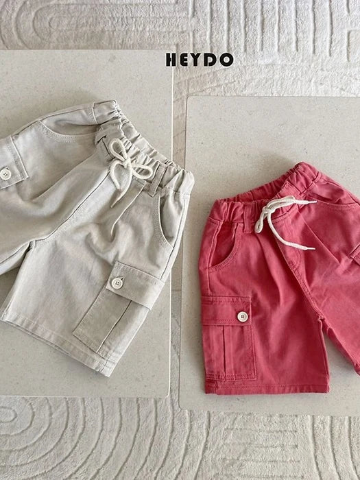 Little Foxx – Pocket Pigment Bermuda Pants