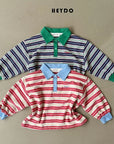 Little Foxx – Tommy Colored Collar Tee