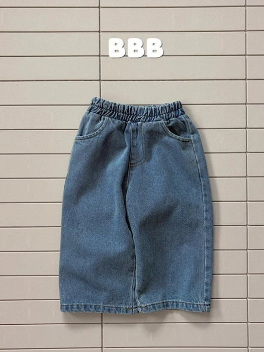 Little Foxx – Square Denim Pants