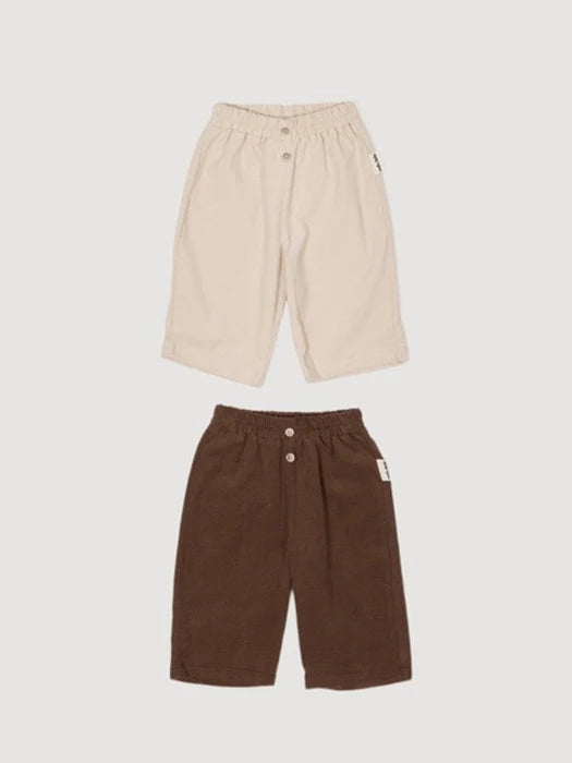 Little Foxx – Button Chino Pants