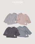 Little Foxx – Stripe Button Tee