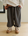 Little Foxx – Waffle Jogger Pants