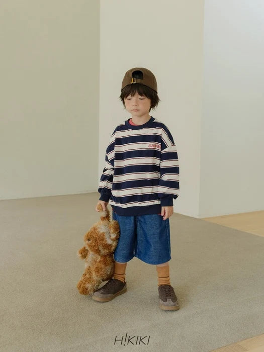 Little Foxx – Canvas Stripe Sweatshirts