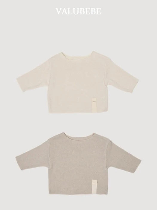 Little Foxx – Boatneck Knit Tee