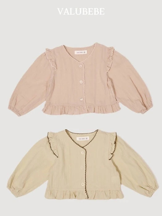 Little Foxx – Picot Wing Blouse