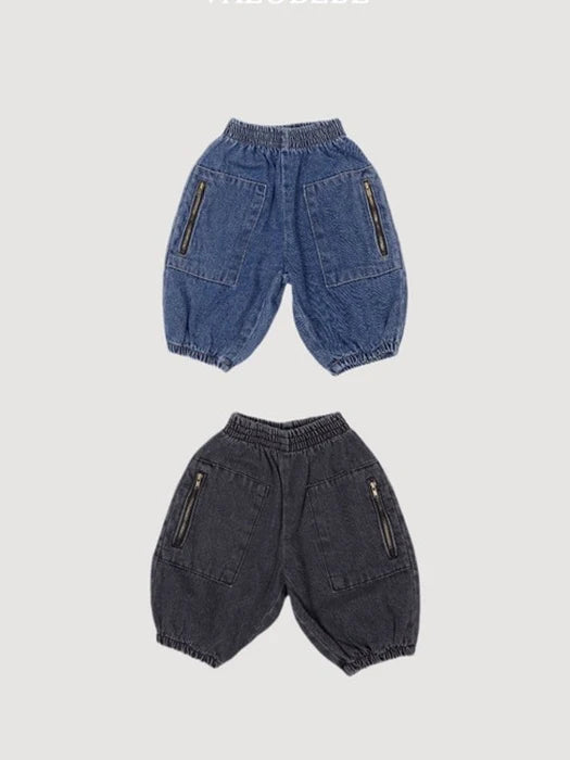 Little Foxx – Andy Zipper Denim Pants