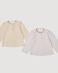 Little Foxx – Lisa Eyelet Pincoat Tee