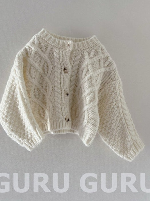 Little Foxx – Twist Knit Cardigan