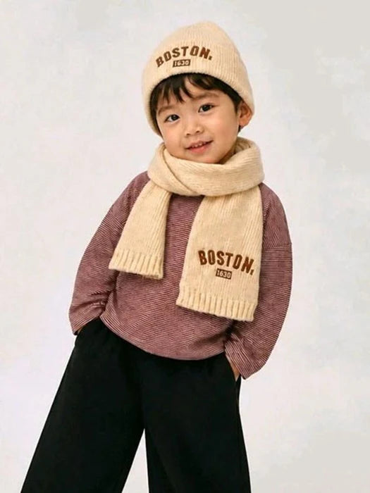 Little Foxx – Boston Beanie Muffler Set