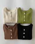 Little Foxx – Butter Button Tee