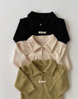 Little Foxx – Mulmul Collar Tee