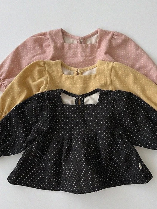 Little Foxx – Milk Dot Blouse