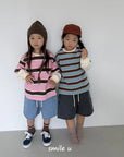 Little Foxx – Crayon Stripe Tee
