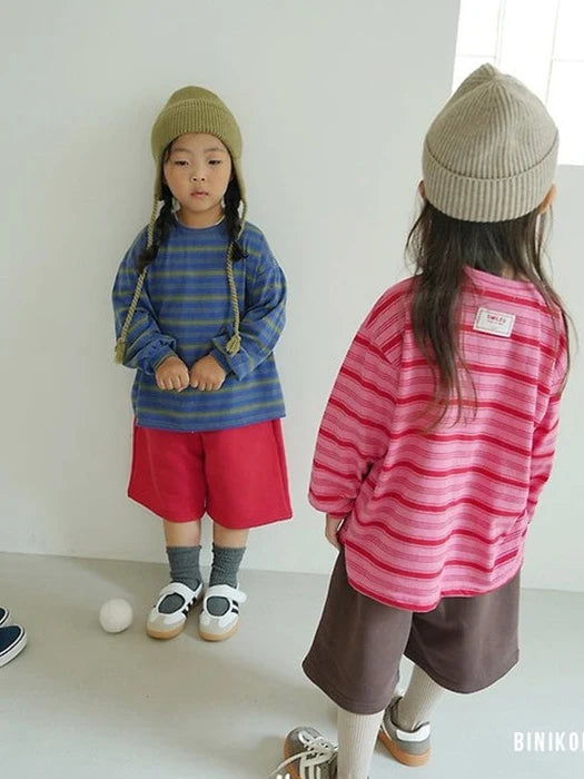 Little Foxx – Pigment Stripe Tee