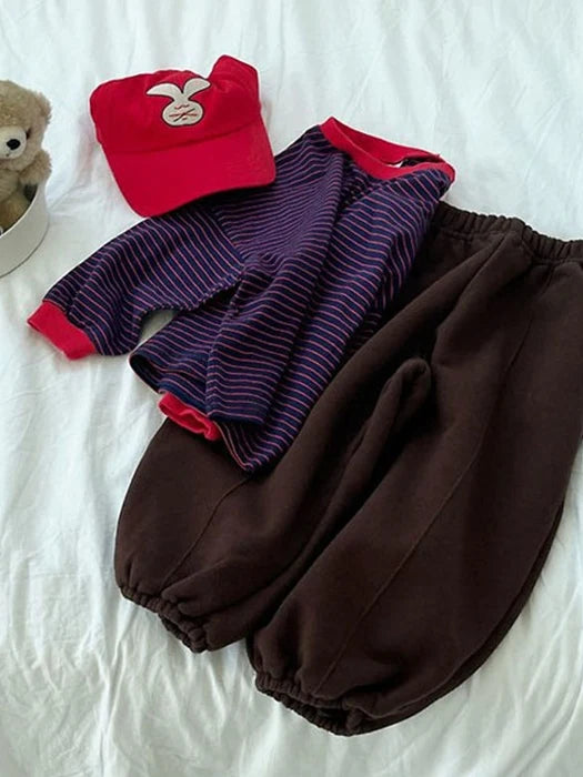 Little Foxx – Pintuck Jogger Pants