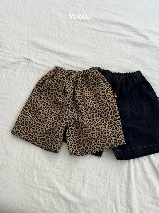 Little Foxx – Leopard Autumn Bermuda Pants
