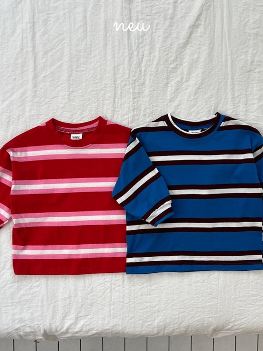 Little Foxx – Multi Stripe Tee