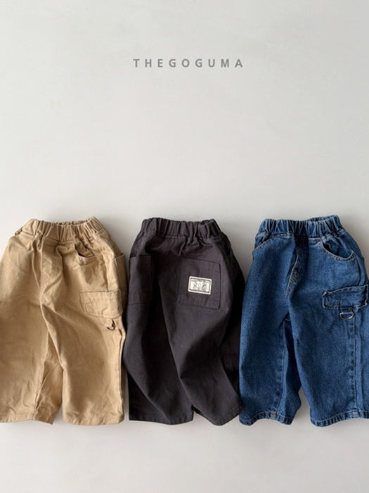Little Foxx – D Ring Pocket Cotton Pants