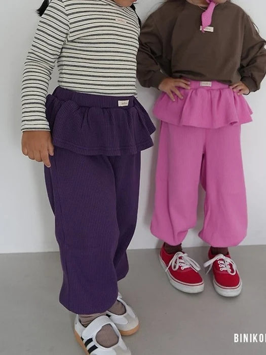 Little Foxx – Waffle Jogger Pants