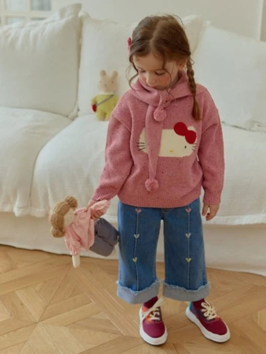 Little Foxx – Heart Heart Denim Pants