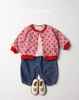 Little Foxx – Heart Cardigan