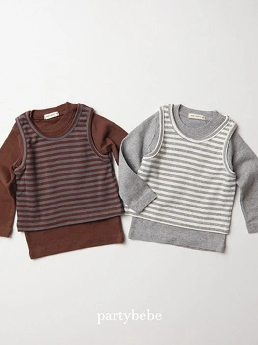 Little Foxx – Camel Layered Tee