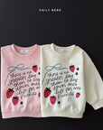 Little Foxx – Strawberry Ribbon Sweatshirt
