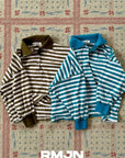 Little Foxx – Stripe Collar Tee