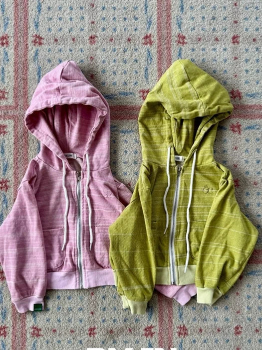 Little Foxx – Brush Hooded Zip-Up