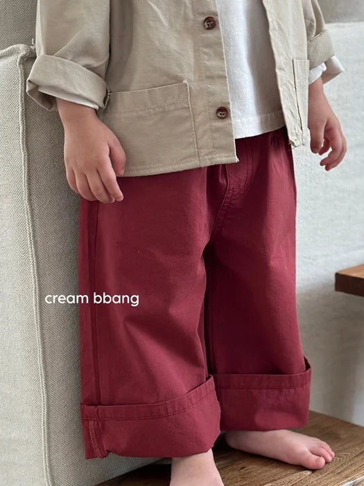 Little Foxx – Wide Cotton Pants