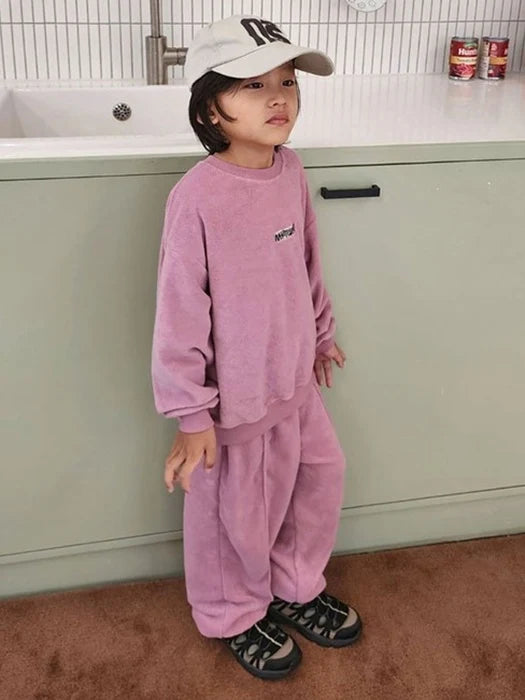 Little Foxx – Pin-Tuck Jogger Pants