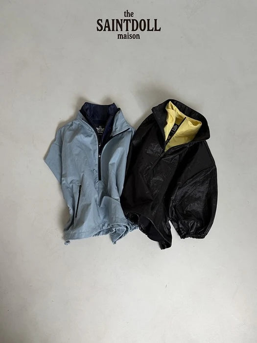 Little Foxx – Double Up Half-Zip Windbreaker