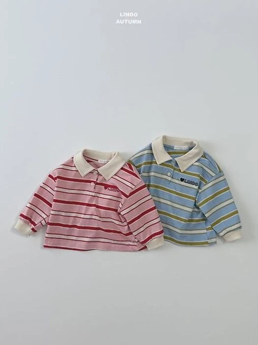 Little Foxx – Embroidery Collar Tee