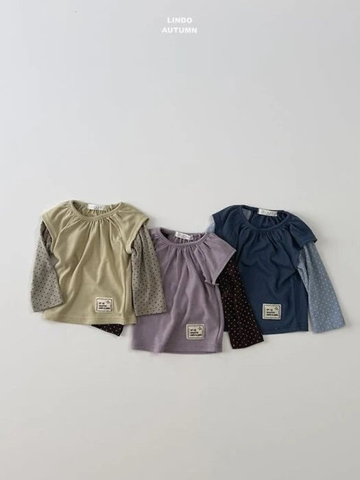 Little Foxx – Dot Layered Tee