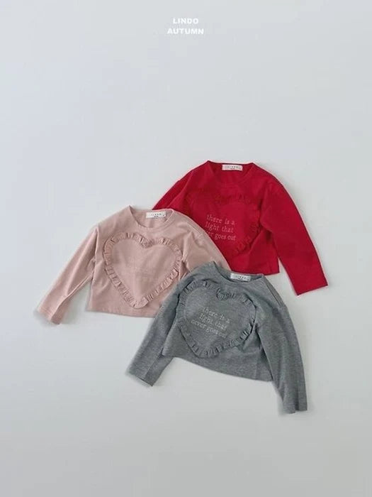 Little Foxx – Heart Frill Tee