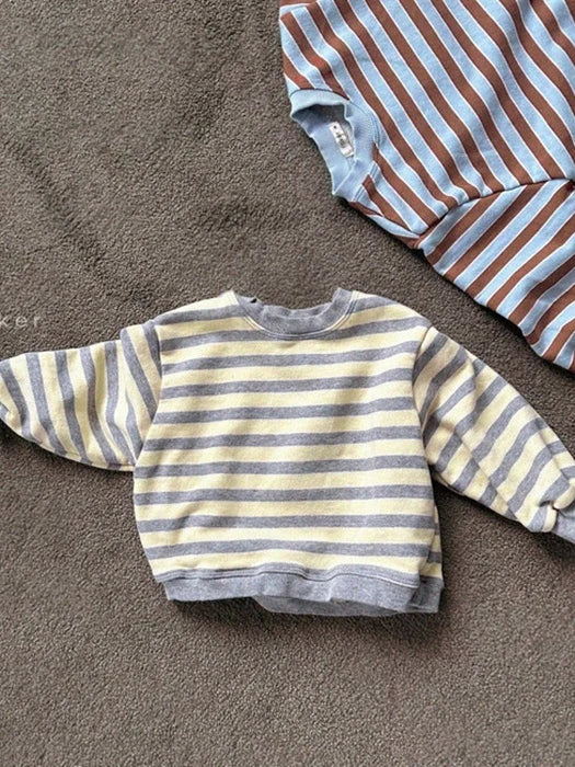 Little Foxx – Crayon Striped Sweatshirt