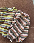 Little Foxx – Hazelnut Striped Tee