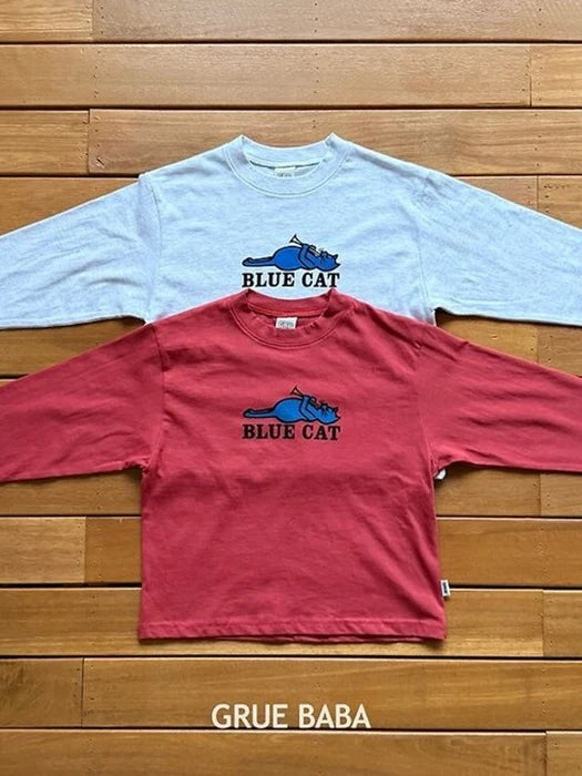 Little Foxx – Blue Cat Tee