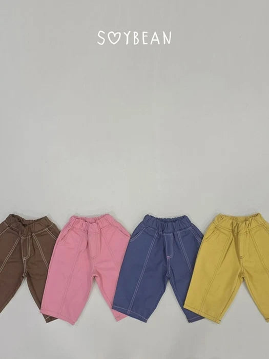 Little Foxx – Collar Barrel Pants