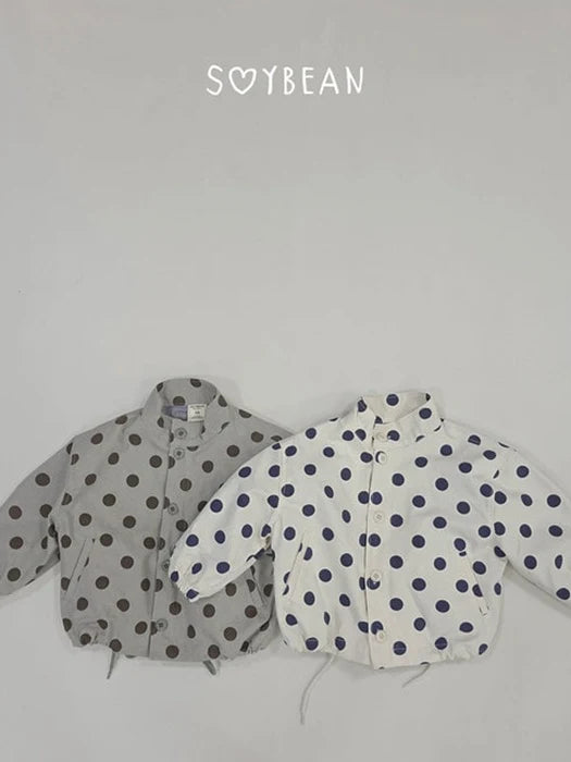 Little Foxx – Loose Fit Dot Safari Jacket
