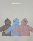 Little Foxx – Striped Button Hoodie