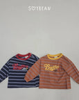 Little Foxx – Button Striped Tee
