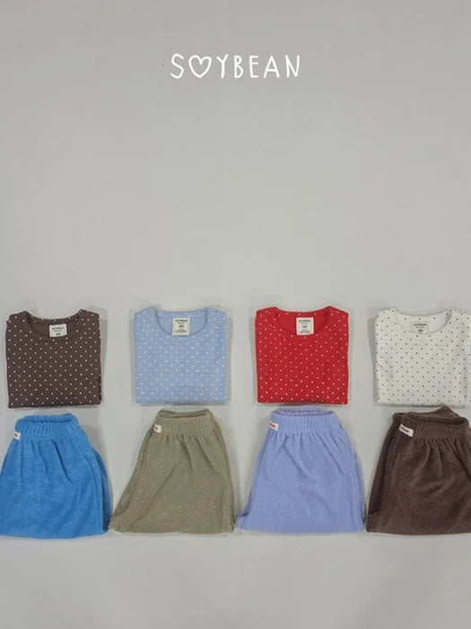 Little Foxx – Dot Cokcok Top and Bottom Set
