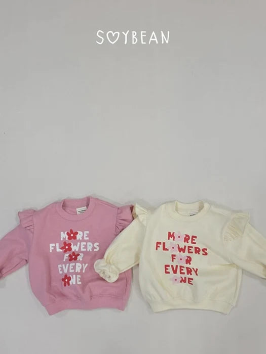 Little Foxx – Flower Frill Sweatshirt