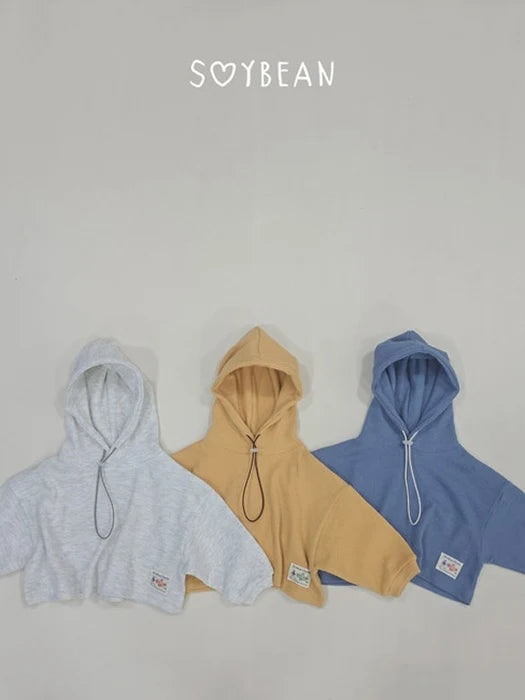 Little Foxx – Waffle String Hooded Tee
