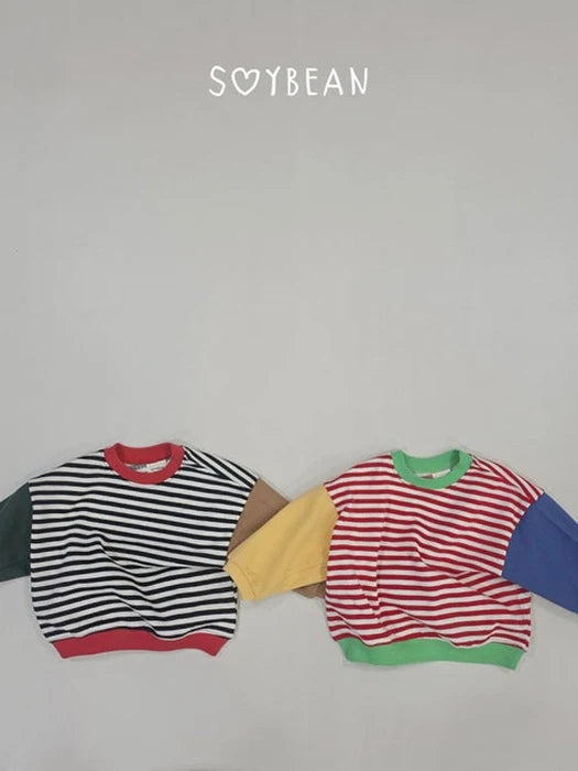 Little Foxx – Striped Crayon Sweatshirt