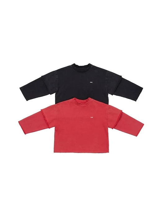 Little Foxx – Waffle Layered Tee