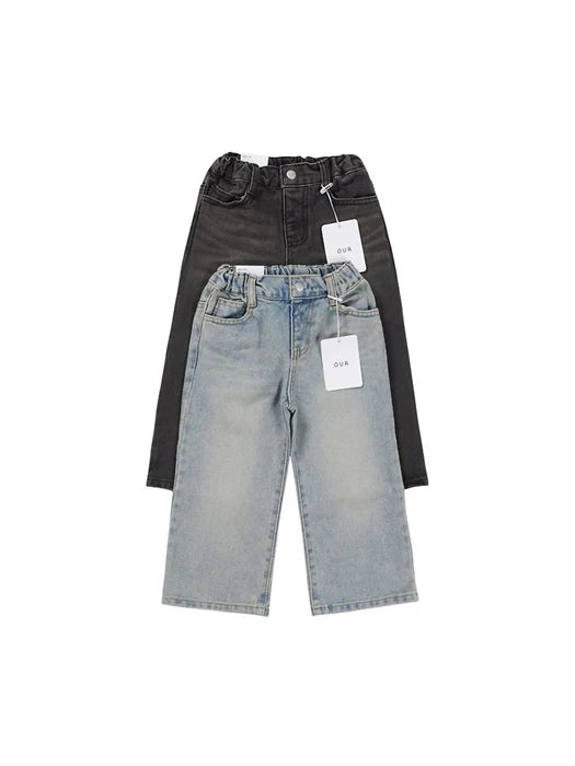 Little Foxx – Aka Wide Denim Pants