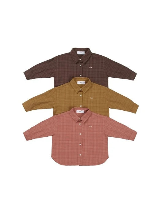 Little Foxx – Maple Check Shirt